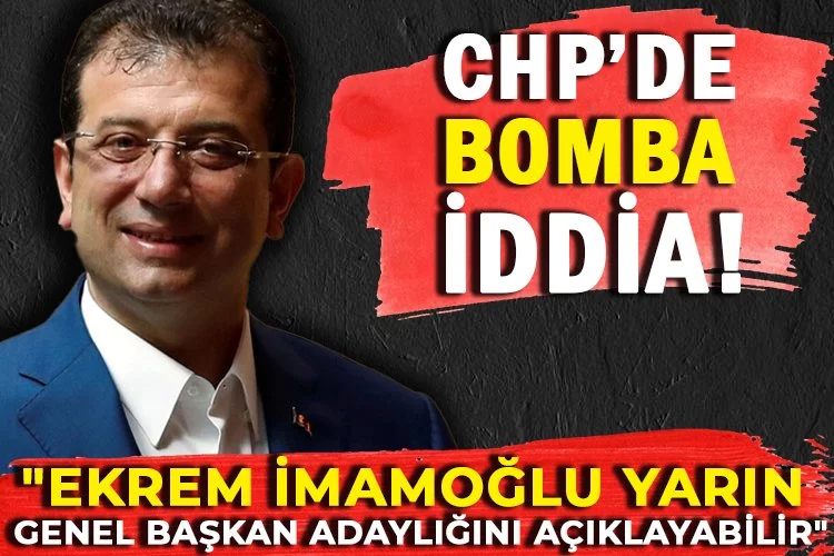 CHP'de bomba iddia!