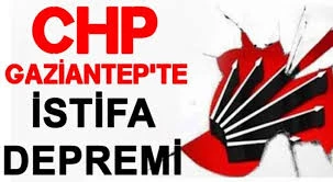 CHP'DE ŞEHİTKAMİL İLÇE BAŞKANI VE YÖNETİMİ DE İSTİFA ETTİ