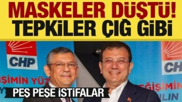 CHP'de adaylık krizi! Tepkiler çığ gibi...Peş peşe istifalar