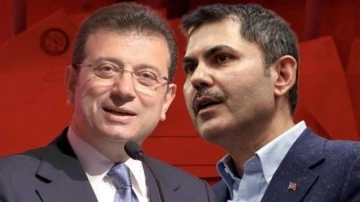 CHP'ye yakın anket şirketi paylaştı: Murat Kurum, İmamoğlu'nu geçti