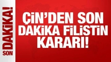 Çin Devlet Başkanı Şi Cinping: Tam bağımsız Filistin devletinin kurulmasını destekliyoruz