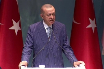 Cumhurbaşkanı Erdoğan, AK Parti İl Başkanları Toplantısı'nda konuşuyor