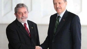 Cumhurbaşkanı Erdoğan İtalya'da Lula ile görüştü!