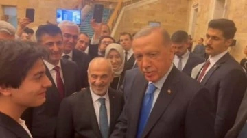 Cumhurbaşkanı Erdoğan Meclis'te milletvekilleriyle bir araya geldi