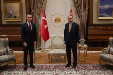 Cumhurbaşkanı Erdoğan, NATO Genel Sekreteri Stoltenberg ile görüştü