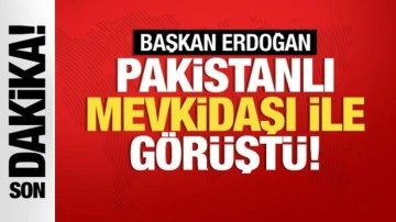 Cumhurbaşkanı Erdoğan, Pakistanlı mevkidaşı Zerdari ile görüştü