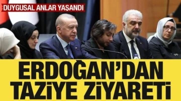 Cumhurbaşkanı Erdoğan'dan AK Parti İstanbul İl Başkanlığına taziye ziyareti