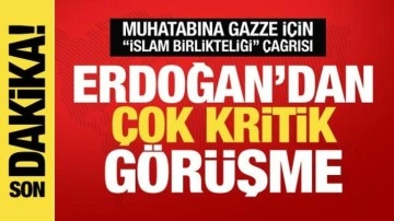 Cumhurbaşkanı Erdoğan'dan Gazze diplomasisi! Prens Selman ile görüştü