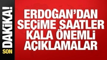 Cumhurbaşkanı Erdoğan'dan İstanbul'da önemli açıklamalar