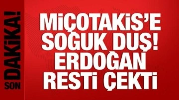 Cumhurbaşkanı Erdoğan'dan Miçotakis'e Hamas resti!