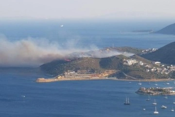 Datça’da orman yangını