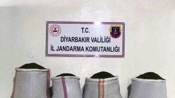 Diyarbakır'da 68 kilogram esrar ele geçirildi