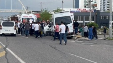 Diyarbakır’da feci kaza: 3 yaralı