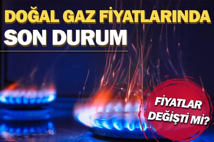 Doğal gazda fiyat değişikliğine gidilmedi