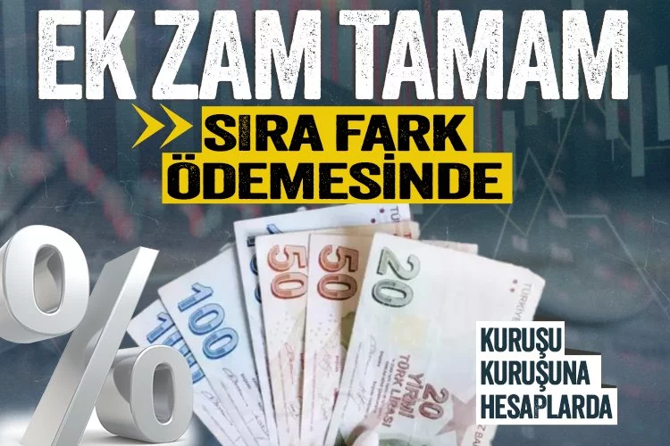 Ek zamlar hesaplara yatıyor! Resmi Gazete'de yayınlandı