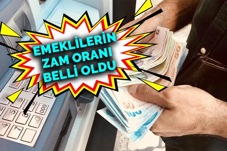 Emeklilerin zam oranı belli oldu