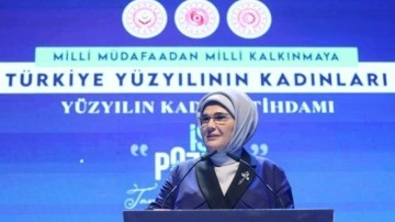 Emine Erdoğan: Güçlü Türkiye üç temel üzerine yükselir!