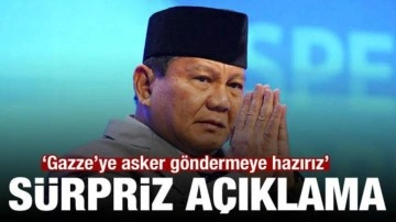 Endonezya: Gazze'ye asker göndermeye hazırız