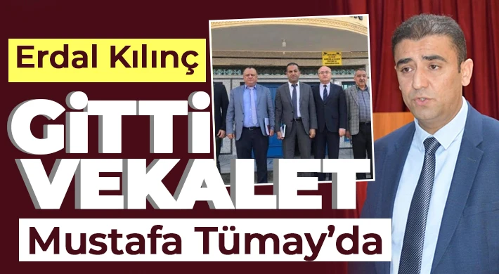 Erdal Kılınç gitti, vekalet Tümay'da