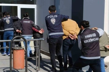 Erzincan’ın da aralarında bulunduğu 32 ilde Narkogüç operasyonu