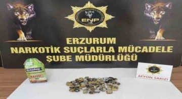 Erzurum Polisinden Uyuşturucu Operasyonu