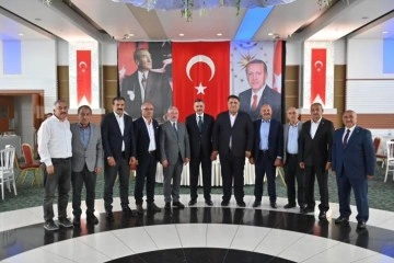 Erzurum’a atanan Vali Mustafa Çiftçi için veda yemeği