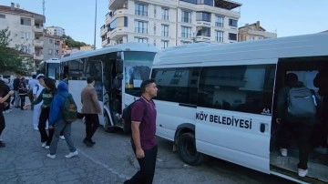 Esenköy’de 200 öğrenciye ücretsiz okul servisi hizmeti