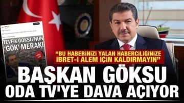 Esenler Belediye Başkanı Tevfik Göksu kendisini hedef alan Oda TV'ye dava açıyor