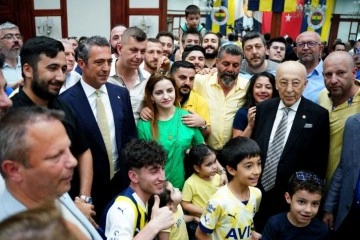 Fenerbahçe’de bayramlaşma töreni yapıldı