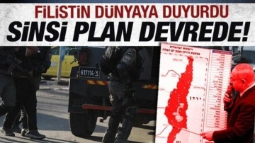 Filistin dünyaya duyurdu: İsrail'in sinsi planı devrede