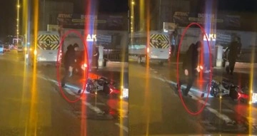 Fırtına insanları, motosikleti ve giysi dolabını böyle uçurdu