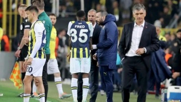 Fred, İsmail Kartal'a defalarca aynı kelimeyi tekrarladı!