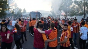 Galatasaray kafilesi Şanlıurfa'da