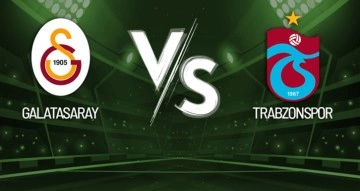 Galatasaray - Trabzonspor Maçı Canlı Anlatım