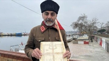 Gazi torunu Saffet Gümüş şehitlerin anısına İstanbul'dan Çanakkale'ye yürüyor