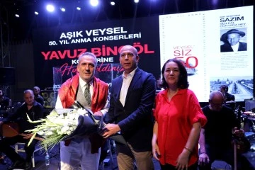 GAZİANTEP BÜYÜKŞEHİR BELEDİYESİ AŞIK VEYSEL'İ UNUTMADI 