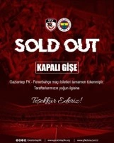 Gaziantep FK - Fenerbahçe maçı biletleri tükendi