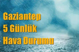 Gaziantep Hava Durumu