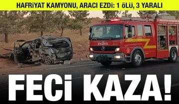 Gaziantep’te kontrolden çıkan hafriyat kamyonu aracı biçti: 1 ölü, 3 yaralı