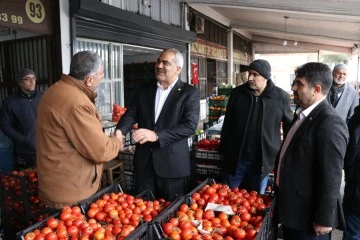 Hüda Par GBB Başkan Adayı Erat, Esnaf Ziyaretlerine Devam Ediyor