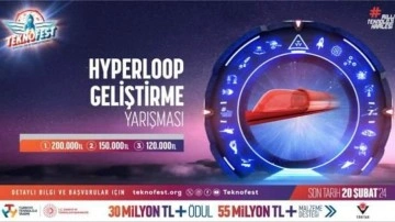 Geleceğin Ulaşım Teknolojileri Hyperloop Geliştirme Yarışması’nda