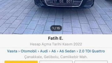 Gelibolu Belediye Başkanı makam aracını satılığa çıkardı!