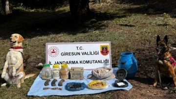 Giresun'da teröristlerin kullandığı sığınak imha edildi!