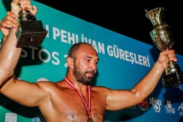 Gökbel’de başpehlivan Ali Gürbüz oldu