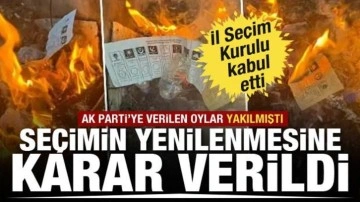 Halfeti'de seçimin yenilenmesine karar verildi