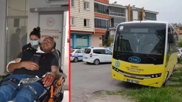 Halk otobüsü şoförü, güzergah dışı isteği reddedilen yolcunun bıçaklı saldırısına uğradı