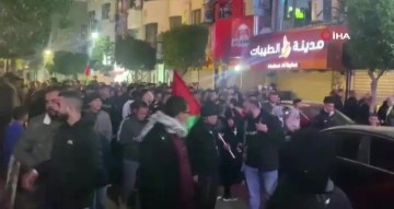 Hamas Siyasi Büro Başkan Yardımcısı Salih El Aruri’nin öldürülmesi Ramallah’ta protesto edildi