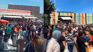 Hırsızlar 'bomba var' diye bağırdı, pazarda ortalık karıştı