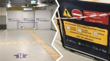 İBB'nin metro beceriksizliğinde yeni adres: Tam 5 gündür kapalı!