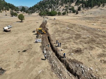 İbradı Ormana’ya içme suyu imalatı